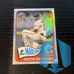 2021 Topps Chrome Series 2 Rookie #TH65-18 Sixto Sanchez Marlins